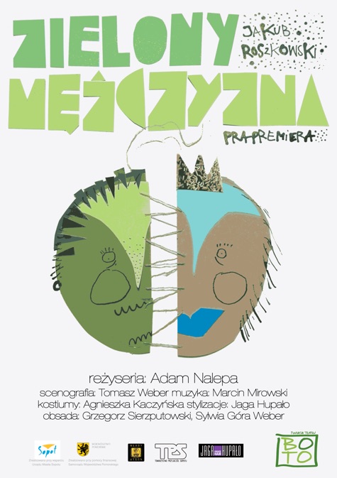 Zielony mężczyzna