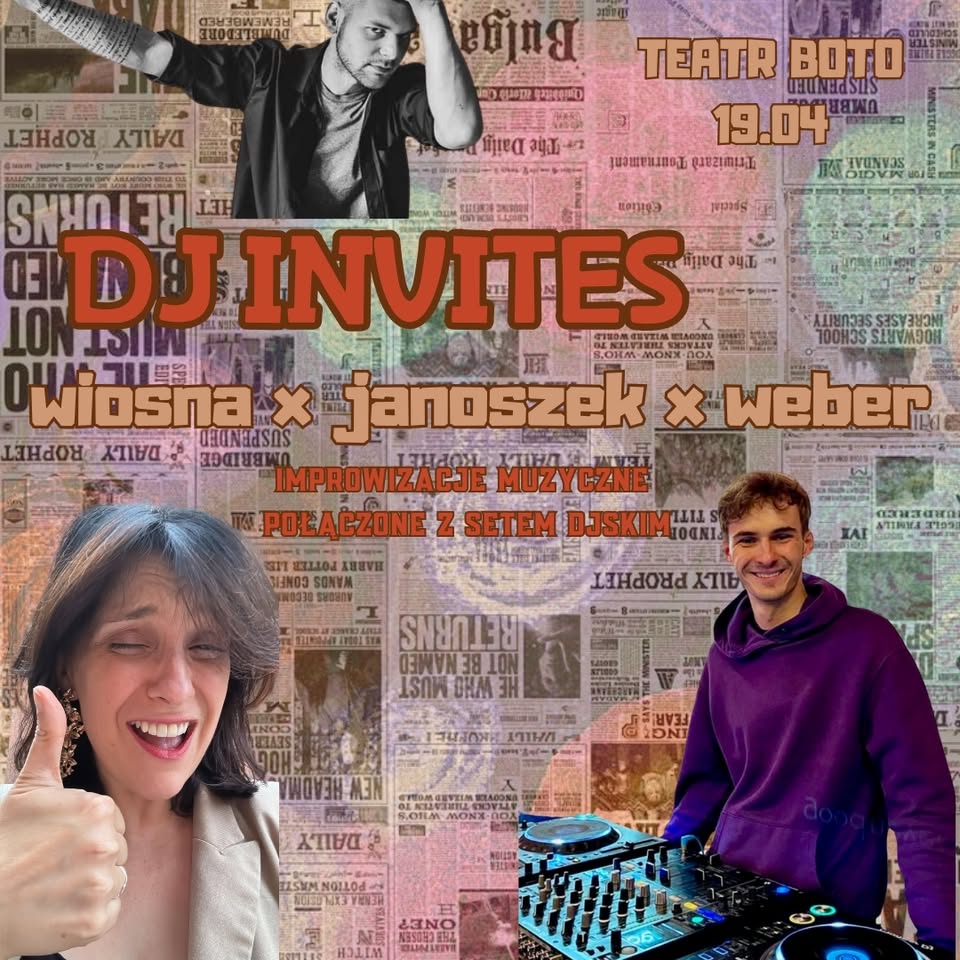 WIOSNA X JANOSZEK X WEBER DJ INVITES
