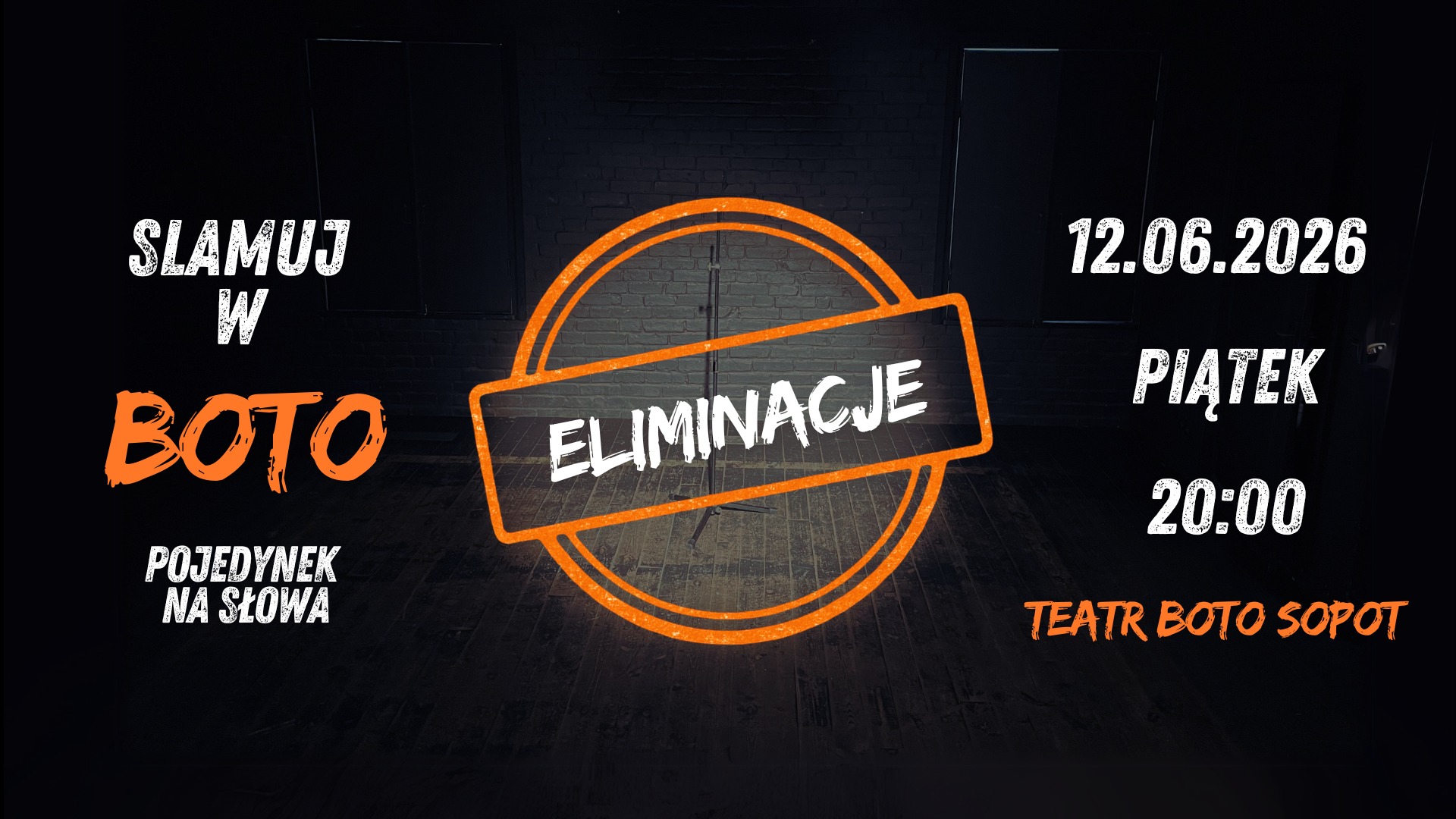 SLAMUJ W BOTO: ELIMINACJE 2026
